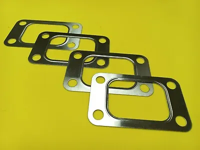 4 X Pack For Garrett T3 Turbo Inlet Flange Gasket 4 Bolt 304 Stainless Steel T3 • $24.95