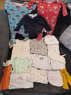 Huge Baby Girls Clothes Bundle Age 0-3 Months Mamas And Papas • £8.99