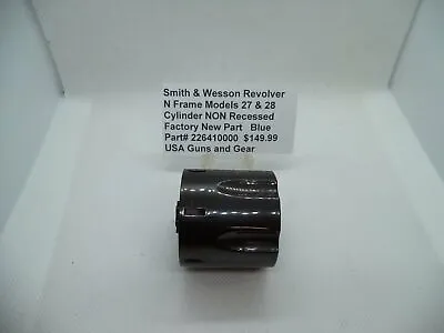 226410000 Smith & Wesson N Frame Revolver Cylinder Model 27 28 Blue New Part • $149.99