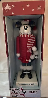 Disney Parks Christmas 2021 Minnie Mouse You Make Me Melt Skater 13  Nutcracker • $54.99