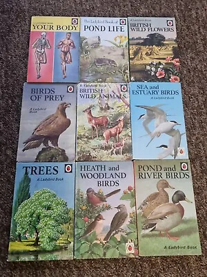 Vintage Ladybird Books Nature Series 536 9 Matt Books Good Condition A3 • £34.95