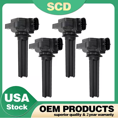 4PCS UF526 Ignition Coils For 2003-2011 Saab 9-3X 9-3 2.0L L4 Replace 12787707 • $61.17