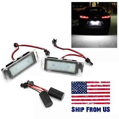 2x LED License Number Plate Light Replacement For Opel Cadillac Chevrolet Buick • $13.19