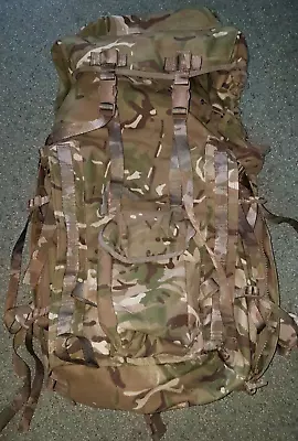 £50 • Buy British Army Issued Convolted Large Bergen, Short Back, Mtp Camo