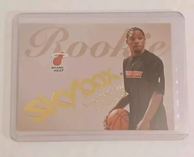 2003-04 Skybox Autographics Udonis Haslem # 81 Rookie Card RC /1500 Miami Heat • $2.49