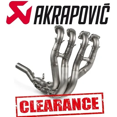 Kawasaki ZX10R ZX10RR 2021-2023 Akrapovic Full Titanium Race Exhaust Header • £1073