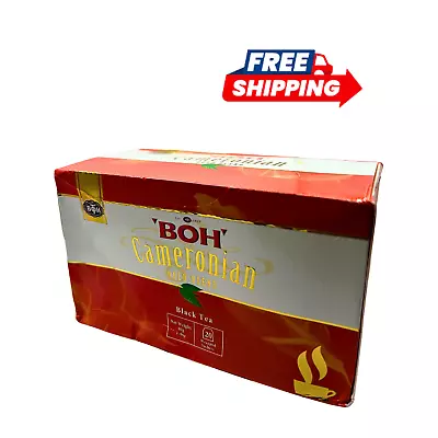 BOH Plantation Cameronian Gold Blend Tea 20 Teabags Foil Sealed Malaysia Cameron • $13.99