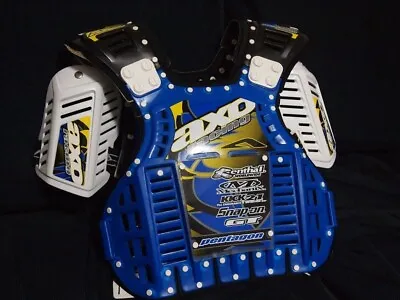 AXO MOTOCROSS PROTECTOR　BLUE　vintage　AXO SPORTS • $71