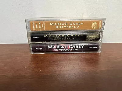 Set Of 3 Mariah Carey Cassettes - Butterfly Daydream & MTV Unplugged • $39.99