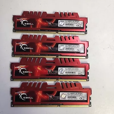 16GB G.Skill Ripjaws GAMING RAM  F3-12800CL9D  800 MHZ  PC3 12800 • £14.99