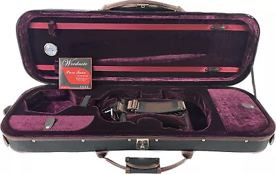  Promtion  Red Interior 4/4 Foamed/Oblong Shape Violin Case+Free Violin String • $55.30