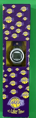 A Lakers NBA Digital Watch Vintage 2002 McDonalds  L It's Laker Time! Gray Black • $49.50