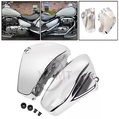 Chrome Side Battery Fairing Cover For Suzuki Boulevard C50 Limited Edition C50B • $66.98