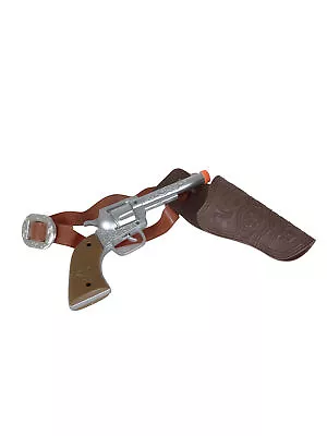 Official Forum Mens Cowboy Gun Holster With Gun • £9.08