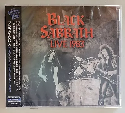 Black Sabbath Live 1983 New CD Japan Heaven And Hell Smoke The Water Ian Gillan • $29.99