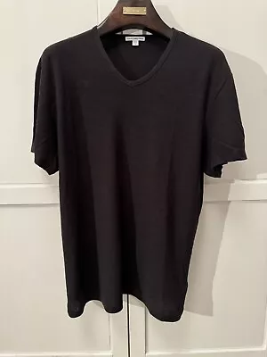 James Perse T-shirt Men Size 2  Medium Dark Brown • £36