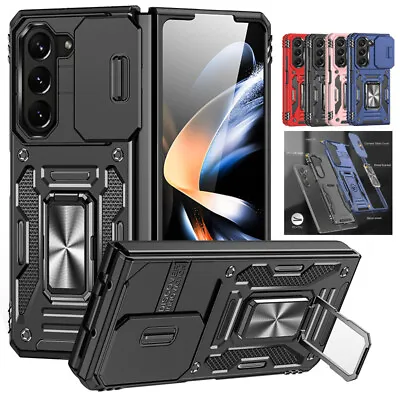 Fr Samsung Galaxy Z Fold 5 4 5G Magnetic Ring Case Shockproof Rugged Stand Cover • $12.99