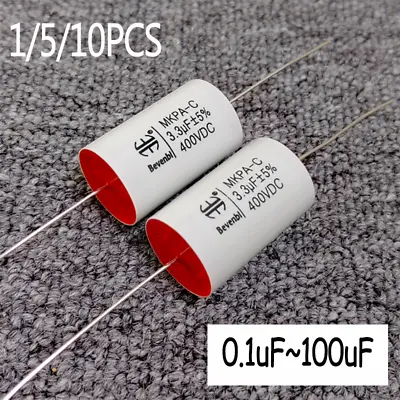 For Bevenbi 0.1uF~100uF Metallized Polypropylene Capacitor 400V Axial MKPA-C • $3.68