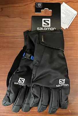 New Salomon  ELEMENT GLOVE  Men's Medium Winter Gloves Ski Snowboard Snow Sled • $29.95