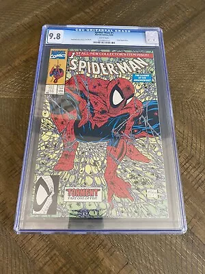 Spider-Man #1 MARVEL COMIC 1990 CGC 9.8 Lizard Appearance Todd McFarlane Cover • $80