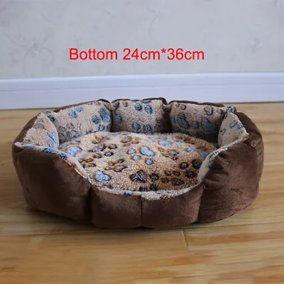 Pet Dog Beds Mats Soft Plush Warm Sofa Kennel Sleep Basket For Small Dog~ay F❤❤ • $11.07