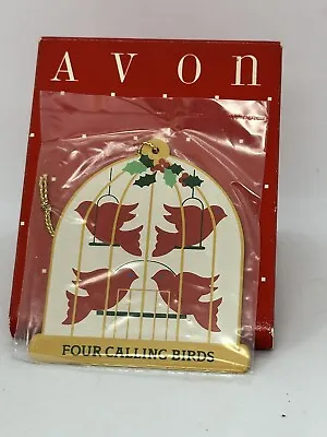 Vintage Avon 12 Days Of Christmas Ornament 4 Calling Birds • $9.99
