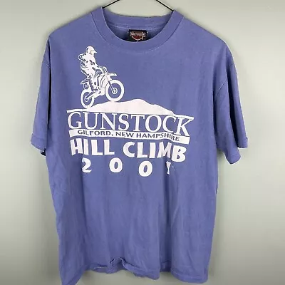 Vintage Harley - Davidson Gunstock Hill Climb Short Sleeve Graphic T-Shirt • $19.99