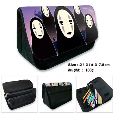 £9.58 • Buy My Neighbor Totoro No Face Pencil Case Student School Pen Zipper Bag Anime Gift