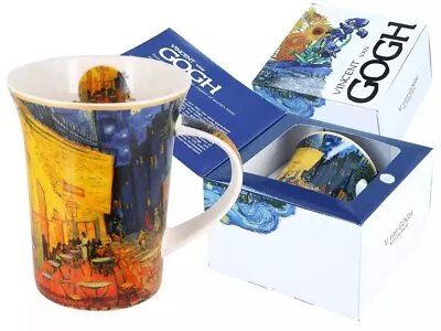 Cafe Terrace At Night Van Gogh Mug Art Porcelain Mug In Gift Box 12oz Art Mug • $24.26