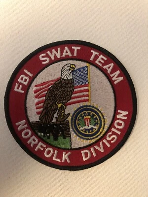 $1.25 • Buy Virginia  Police - Norfolk FBI Swat  VA   Police Patch