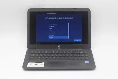 HP STREAM 14  LAPTOP (INTEL 1.6GHz CELERON N3060 4GB RAM 32GB EMMC) W10 • $50.59