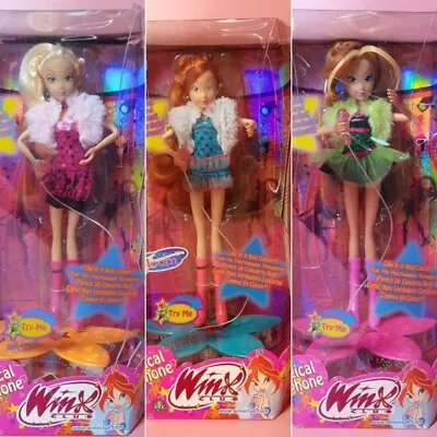 WINX Club Bloom Stella Flora Fashion Doll Play Toy Collectible Toy Kids Gift • $84.03