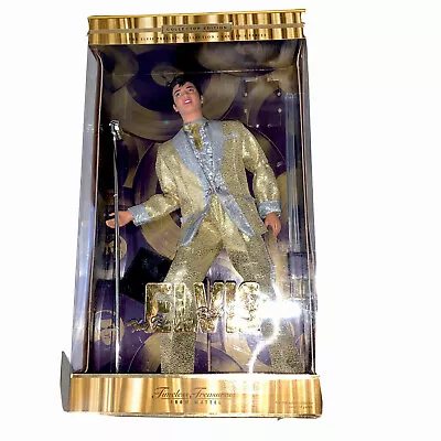 Elvis Presley SUPERGOLD WORLD DOLL 12 Inches. Old/New In Box. Issued 2001 • $42.50