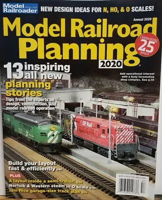 Model Railroad Planning 2020 Model Railroader Build Layouts FREE SHIPPING CB • $19.97