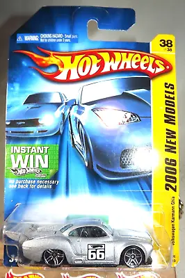 2006 Hot Wheels #38 New Models 38/38 VOLKSWAGEN KARMANN GHIA Silver W/Pr5Spokes • $17.50
