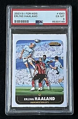 ERLING HAALAND 2023 Sports Illustrated For Kids SI Soccer Manchester City PSA 6 • $85