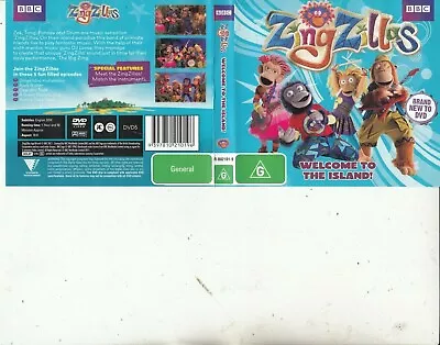 Zing Zillas-Welcome To The Island-2011-[5 Episodes]-Animated ZZ-DVD • £31.09