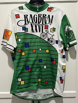 RAGBRAI - Voler Men's SIZE XL Cycling Jersey - Vintage 1998 - RAGBRAI XXVI • $14.99