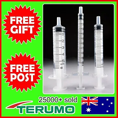$0.01 • Buy 4 X SYRINGES 1ml 3ml 5ml Tip Suits Hypodermic Needles Measure Measuring
