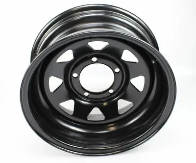 Suzuki 15  Black 7  Modular Steel Wheel ET-30 • $75.62