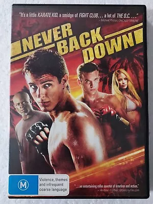 Never Back Down - DVD Video Movie • $7.99
