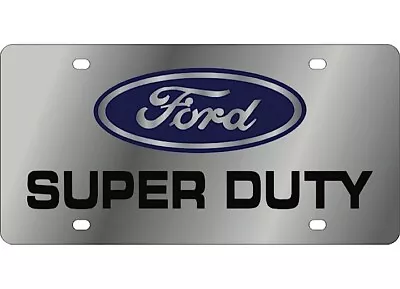 Eurosport 1504-1 License Plate Blue Ford Oval Above Black  SUPER DUTY  • $50.40