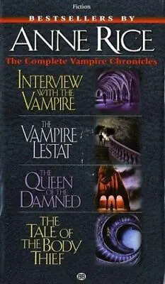 Complete Vampire Chronicles [Interview With The Vampire The Vampire Lestat The • $15.93