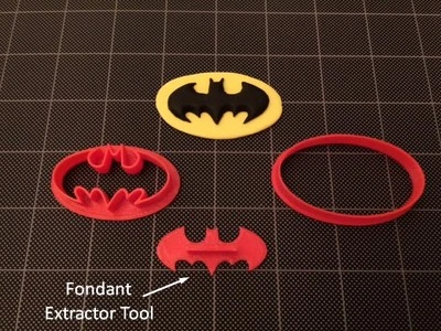£7.67 • Buy Batman  Cookie Cutter / Fondant Cutter / Cupcake Topper