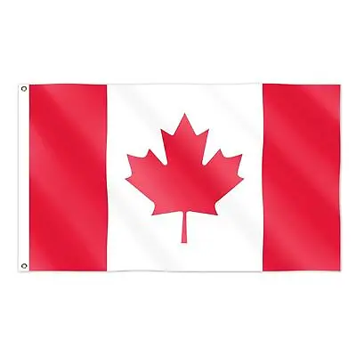 Canada Flag Maple Leaf Large 5X3FT Canadian National Football World Cup Sports • £4.19