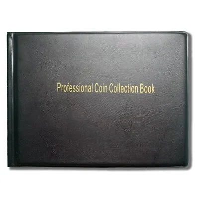 240 Pocket Coin Collection Book Penny Album Money Holder For Coin Storage • $10.89