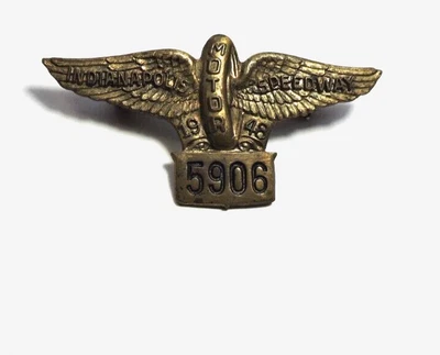 $250 • Buy Indy 500 Bronze Pit Badge 1948