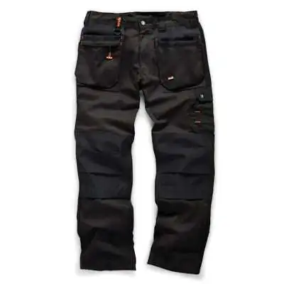 £27.50 • Buy Scruffs Black Worker Plus Mens Work Trousers Various Sizes