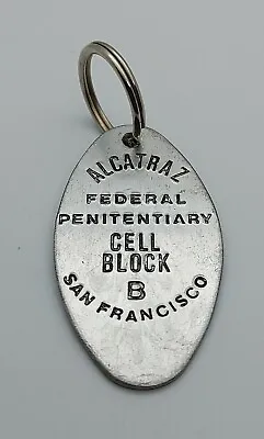 ALCATRAZ - Federal Penitentiary CELL BLOCK - B San Francisco Vintage Keychains • $14.24