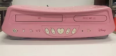 TESTED Disney Princess DVD VCR/VHS Combo (VHS DOES NOT WORK) DVD WORKS • $50